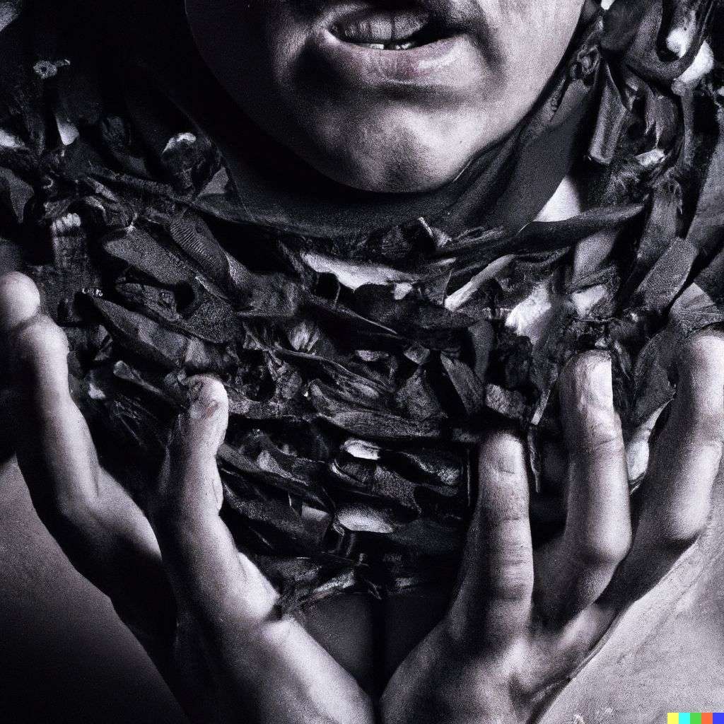 a representation of anxiety, photograph, fine art